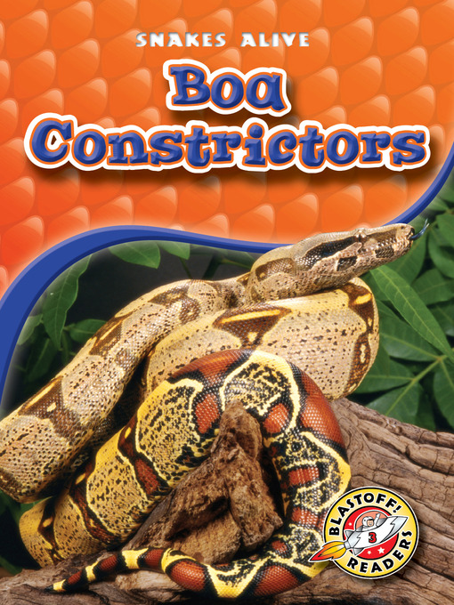 Détails du titre pour Boa Constrictors par Colleen Sexton - Disponible